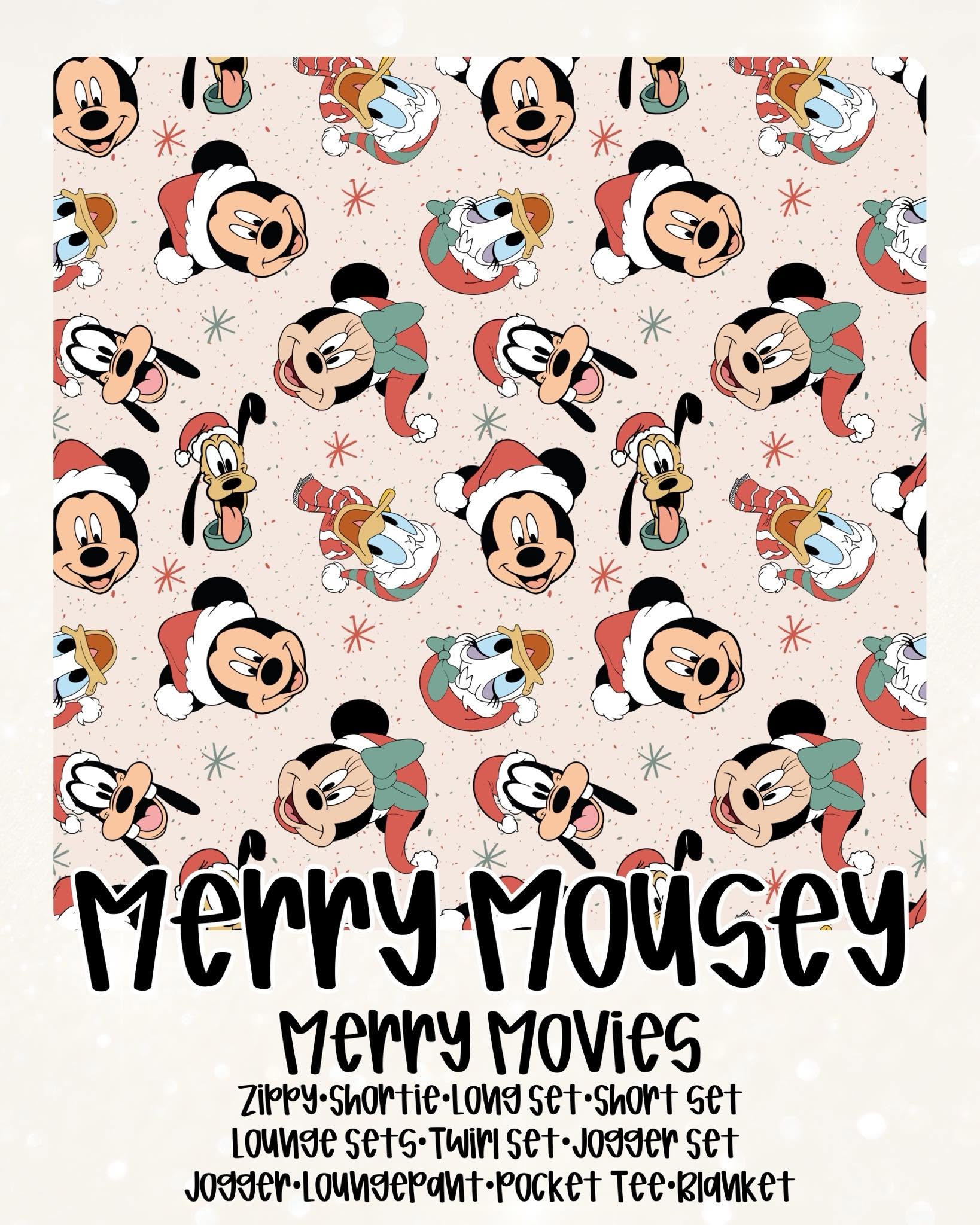 Mickey friends Christmas bamboo