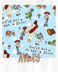Friend in Jesus bamboo pj set