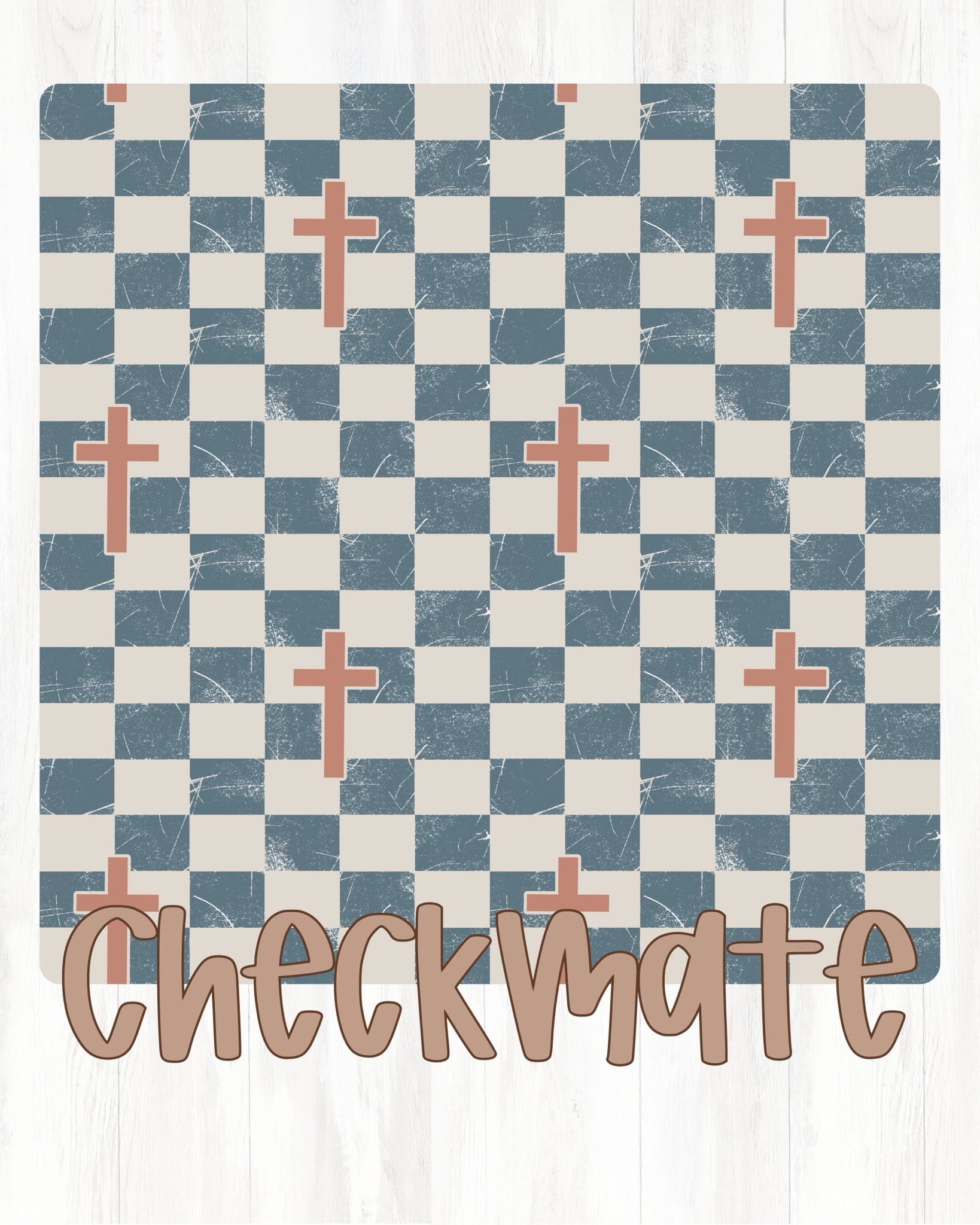 Checkmate bamboo jogger set