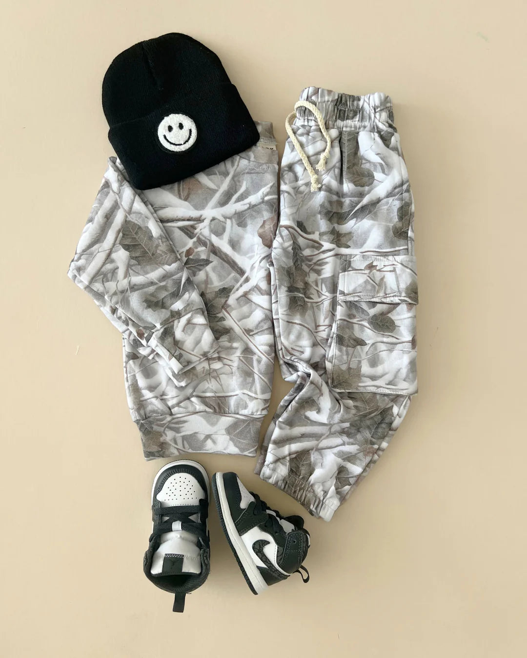 Camo-Cargo Jogger Set