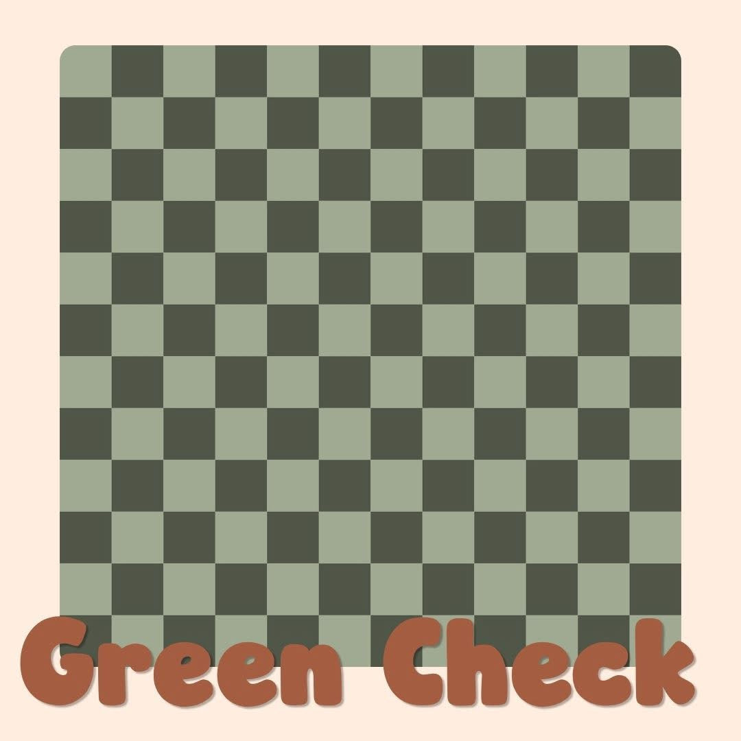 GREEN CHECK | COZY LITTLE HARVEST