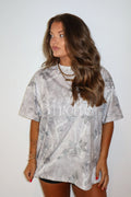 Grey Camo oversized tee
