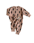 Mocha Bolt- Jogger Set